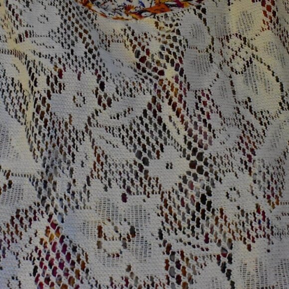 Free People Count Me In Trapeze Boho Tank Top Floral Mini Dress Size XS - Picture 9 of 15